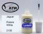 Preview: Jaguar, Polaris White, 2135: 20ml Lackstift, von ATW Autoteile West.